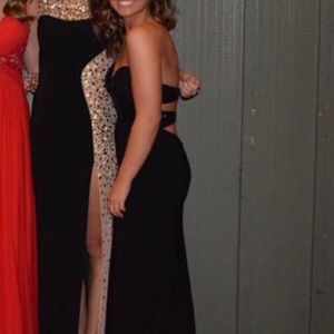 Simple Dresses Dresses - Black strapless formal prom dress Simple Dresses Dresses - Black strapless formal prom dress